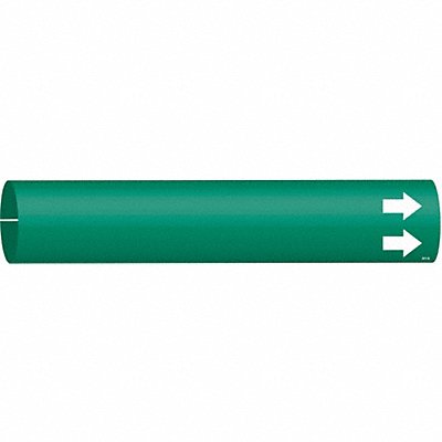 BRADY 4011B Pipe Marker 7/8 in H 7/8 in W