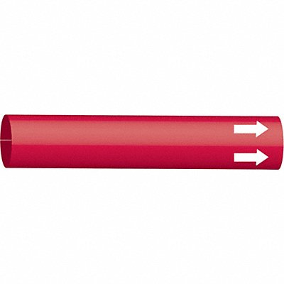 BRADY 4012G Pipe Marker 10 in H 24 in W