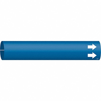 BRADY 4013D Pipe Marker 2 13/16 in H 2 4/5 in W