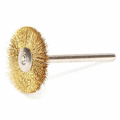 WEILER 91208 Miniature Wheel Brush Crimped Wire 1