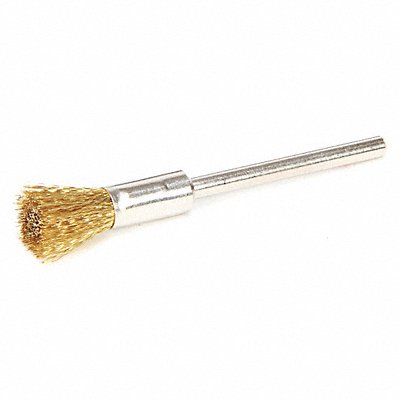 WEILER 91219 Miniature End Brush Crimped Wire 1/4