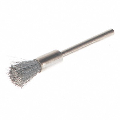 WEILER 91224 Miniature End Brush Crimped Wire 1/4