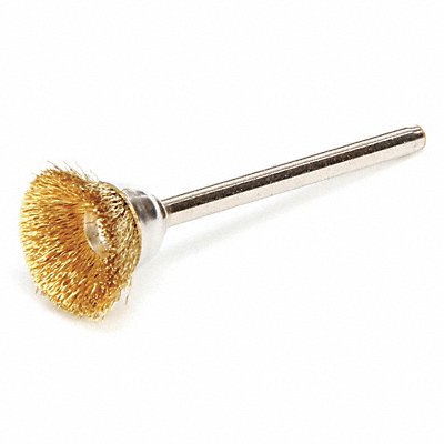 WEILER 91232 Miniature Cup Brush Crimped Wire 5/8 dia