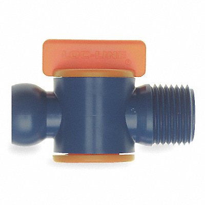 LOC-LINE 32092 Male NPT Valve 1/2 In PK2
