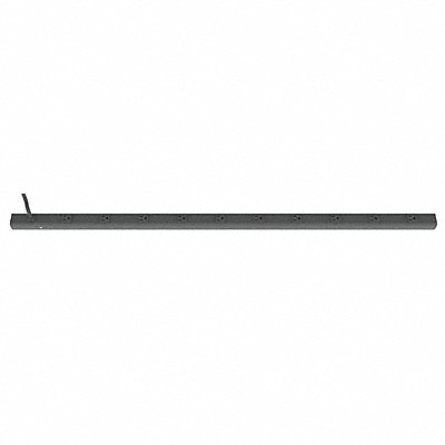 POWER FIRST 5HN11 Outlet Strip 10 Outlet 15A 48 L Gry