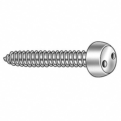 TAMPER-PRUF SCREW 121580 Sheet Metal Scrw #10 18-8SS 1.25 L PK25