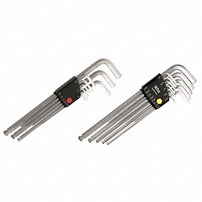 WIHA 66993 Hex Key Set L 2 27/32 in to 8 27/32 in