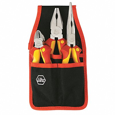 WIHA 32873 Plier Set Insulated 3 Pcs