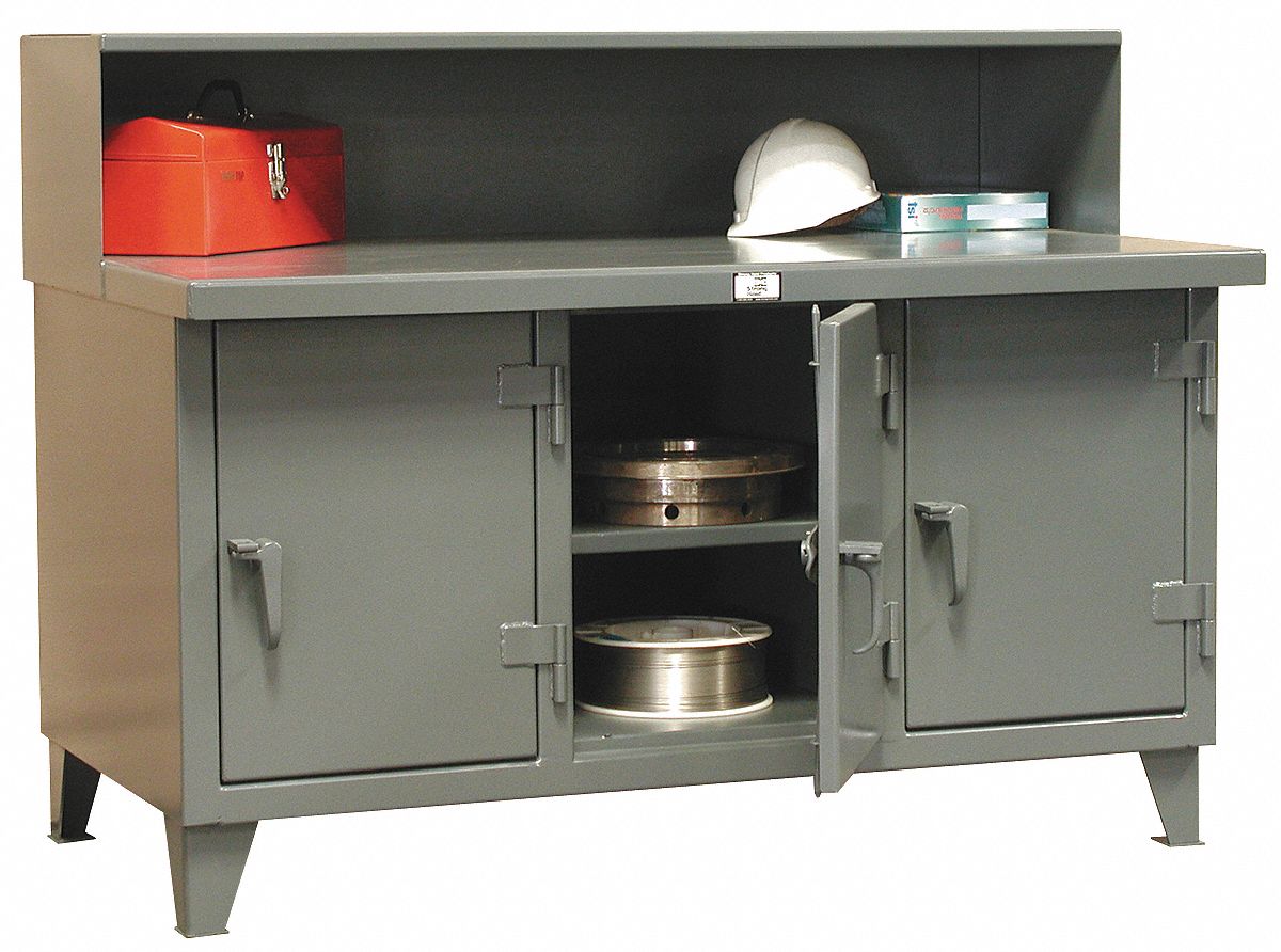 STRONG HOLD 52103MS303RS Cabinet Workbench Steel 60 W 30 D
