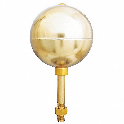 ANNIN FLAGMAKERS 800051 Ball Ornament Aluminum Gold