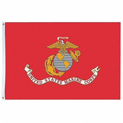 ANNIN FLAGMAKERS 439007 D4227 US Marine Corps 4x6 Ft Nylon