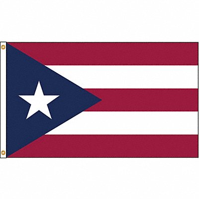 ANNIN FLAGMAKERS 146760 Puerto Rico Flag 3x5 Ft Nylon