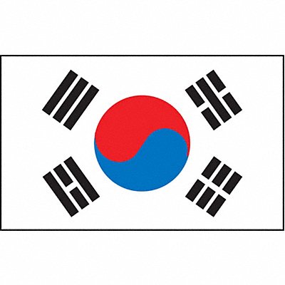 ANNIN FLAGMAKERS 197606 South Korea Flag 3x5 Ft Nylon