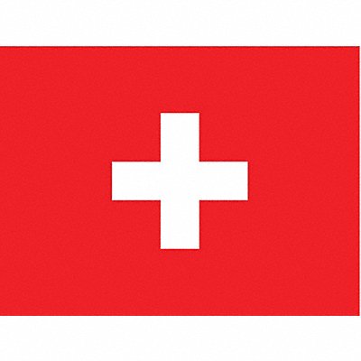 ANNIN FLAGMAKERS 198159 Switzerland Flag 3x5 Ft Nylon