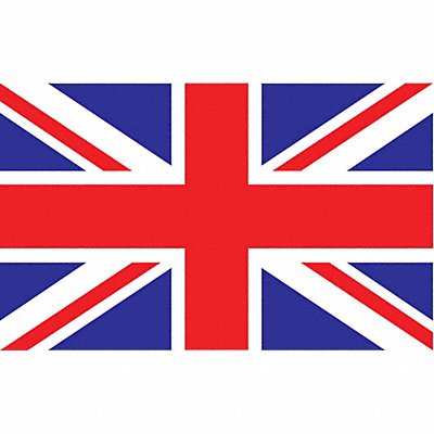 ANNIN FLAGMAKERS 198896 United Kingdom Flag 4x6 Ft Nylon