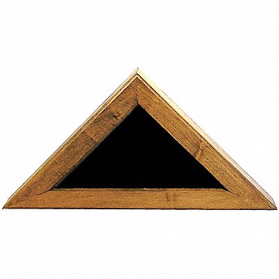 ANNIN FLAGMAKERS 700235 Wooden Display Case 10in Walnut