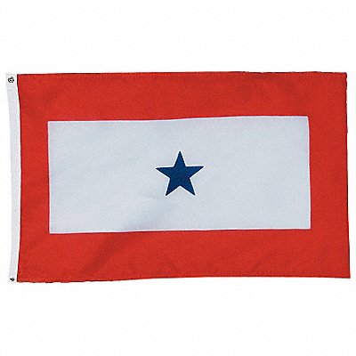 ANNIN FLAGMAKERS 440402 Service Star Flag 3x5 Ft Nylon