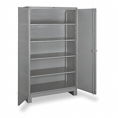 LYON DD1147 Storage Cabinet 64 x48 x24 DvGry 3Shlv