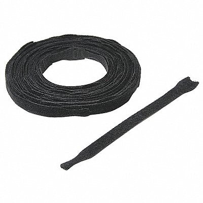 VELCRO BRAND 170091 Perforated Strap 8 in Black PK45