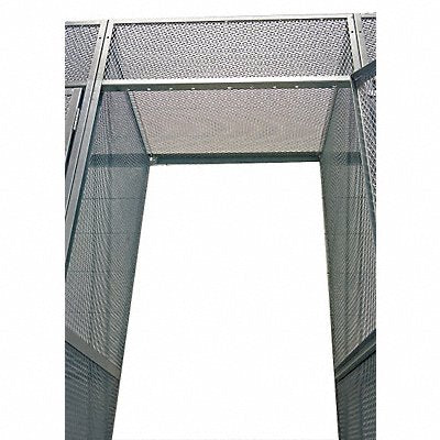 HALLOWELL 4803660HG Storage Locker Top 36 Wx60 D D Gry