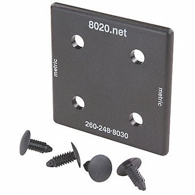 80/20 2520282 End Cap 50 mmx3 mmx50 mm PK2