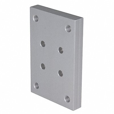 80/20 252418 Flange Mount Castor Base Plate Quad