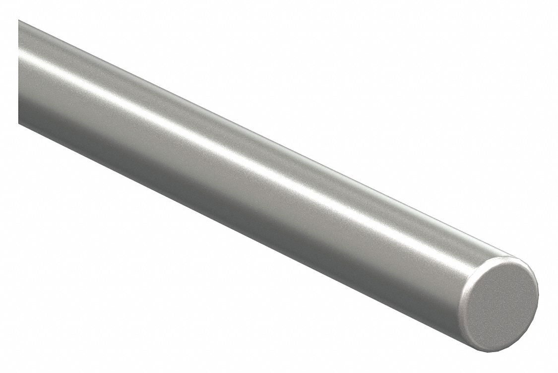 THOMSON QSSS14L36 Shaft 440C SS 0.250 In D 36 In
