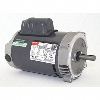 DAYTON 5K658 Motor 3/4 HP 3 450 rpm 56C 115/230V