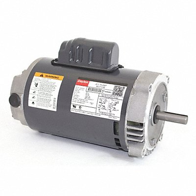 DAYTON 5K659 Motor 1 HP 3 450 rpm 56C 115/208-230V