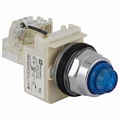 SCHNEIDER ELECTRIC 9001KT38LLL31 H4513 Pilot Light Blue 30mm LED
