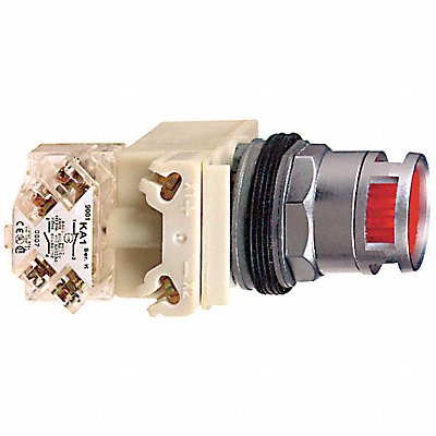 SCHNEIDER ELECTRIC 9001K3L1RH13 H6931 Illuminated Push Button Transformer Red SPDT