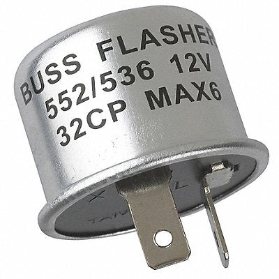 BUSSMANN NO552 Automotive Flasher 12V Silver