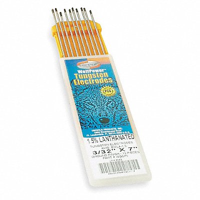 UNIWELD WGDF9Q UNIWELD Blue Tungsten Electrode PK10