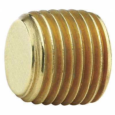 PARKER 219P6 Countersink Plug Brass 3/8 in MNPT