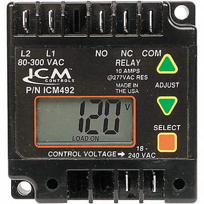 ICM ICM492CLF Line Voltage Monitor 1 Phase 50/60 Hz
