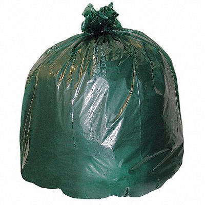 ABILITY ONE 8105020000000 Garbage Bag 33 gal Green PK40