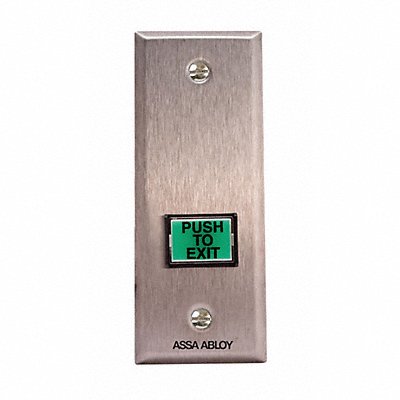 SECURITRON EEB3N Push to Exit Button Momentary 3A