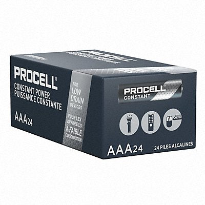 DURACELL PROCELL PC2400BKD Battery Alkaline AAA Everyday PK24