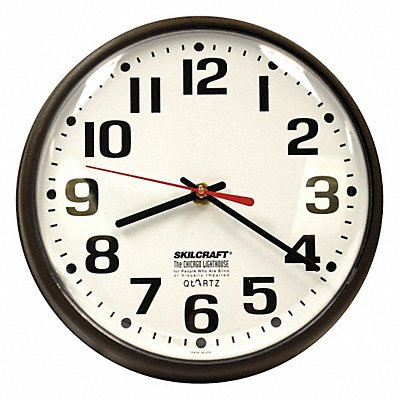 5LG29 ABILITY ONE 6645010000000 Wall Clock Analog Electric