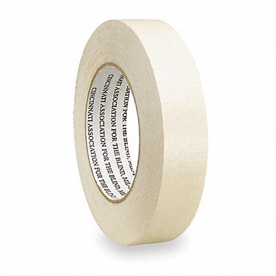 ABILITY ONE 7510010000000 Masking Tape 2 W 60 yd L Tan