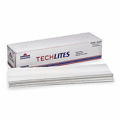 ABILITY ONE 7920010000000 Dry Wipe 16-1/2 x 15 1/4 White PK18