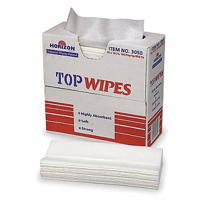 SKILCRAFT 7920010000000 Dry Wipe 10 x 16-3/4 White