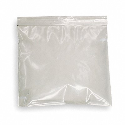 5LH30 ABILITY ONE 8105010000000 Reclosable Poly Bag Zip Seal PK500