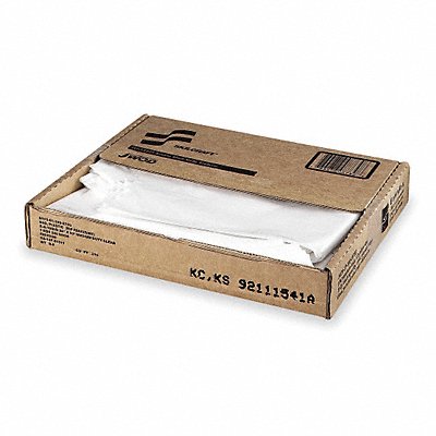 5BB21 ABILITY ONE 8105020000000 Garbage Bag 60 gal Clear PK100