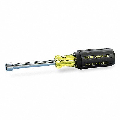 KLEIN TOOLS 630516 Hollow Round Nut Driver 5/16 in