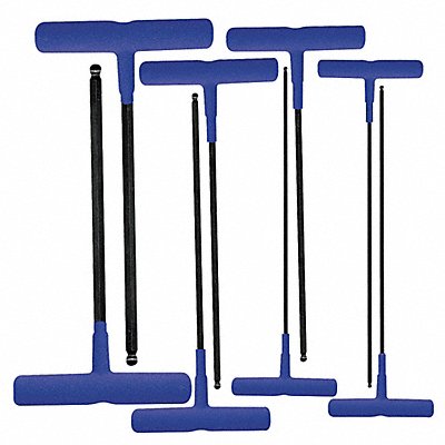 EKLIND 64808 Hex Key Set T 9 in