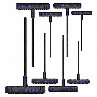 EKLIND 64908 Hex Key Set T 9 in