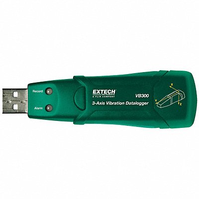 EXTECH VB300 Data Logger 3 Axis Vibration USB