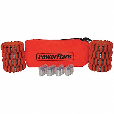 POWERFLARE SP8ORAO LED Safety Flare LED Color Red/Amber