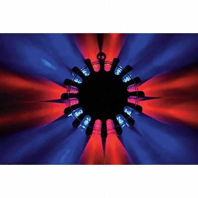 POWERFLARE PF6P210RRBY Rechargeable LED Safety Flare Kit Rd/Blu